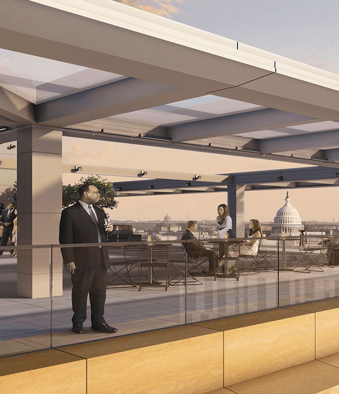 900 New York Avenue Rooftop Looking Southeast 900 New York Avenue Rooftop Looking Southeast